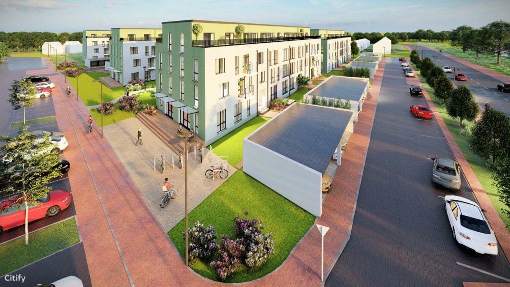 Liepų terasos | 1 etapas (A, B namai) (Arimų g. 64) - Multi apartment - visualization