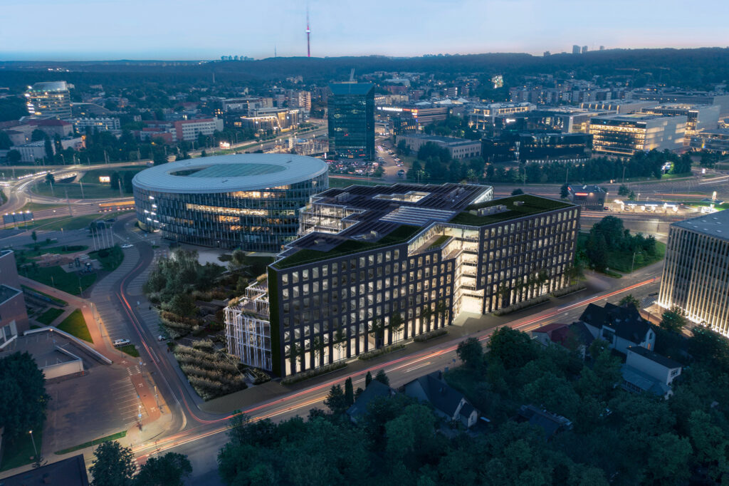 Lvivo 68A (Lvivo g. 64, Lvivo g. 68A) - Verslo centras - vizualizacija