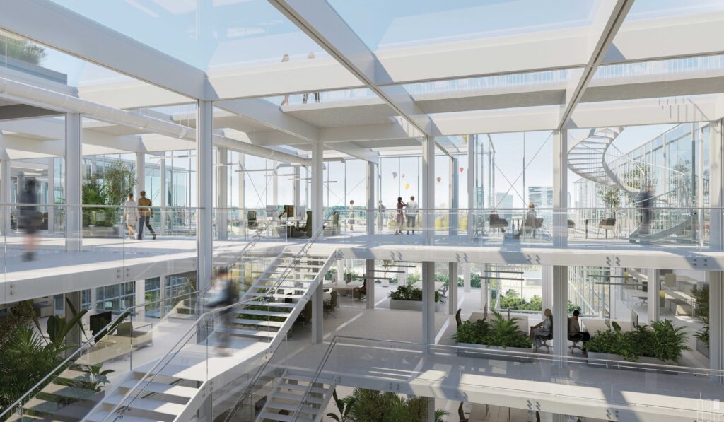 Lvivo 68A (Lvivo g. 64, Lvivo g. 68A) - Verslo centras - vizualizacija