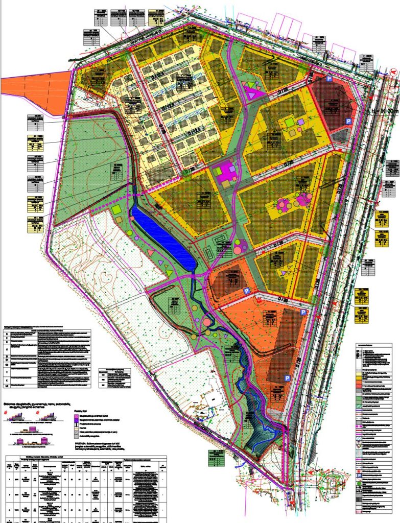 Medelyno infrastruktūra (Ernesto Galvanausko g.,  Jono Žiliaus Jonylos g.) - Pedestrian path, Street - visualization