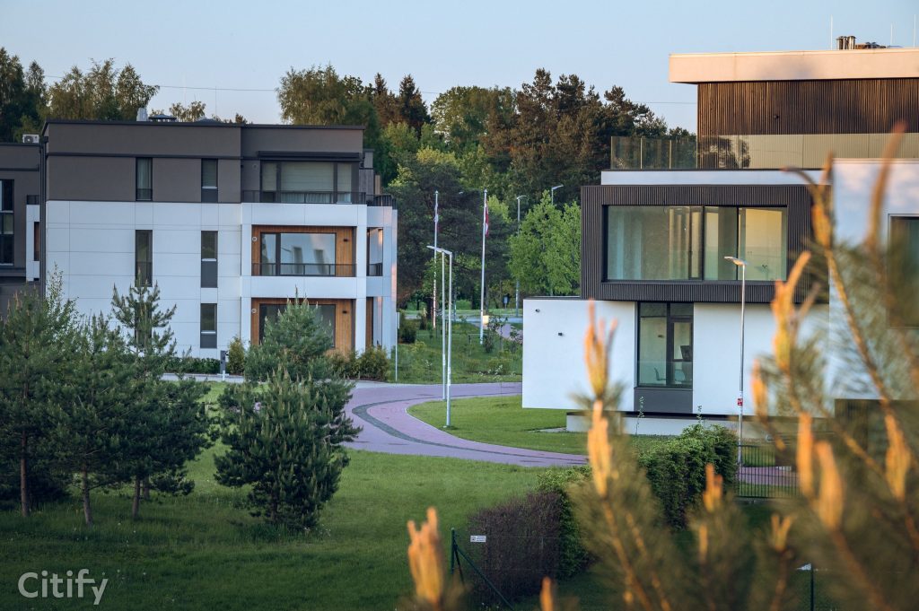 Mežaparka rezidences (Jaunā Mežaparka iela, Ķelnes iela, Georga Kūfalta iela) - Land plots - construction photos