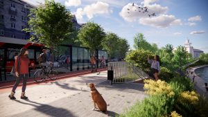 Neries kairiosios krantinės 3 etapas visualization