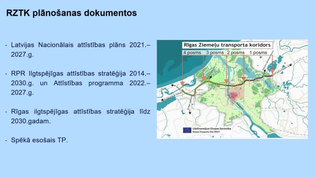 Ziemeļu transporta koridors - 3. kārta (Ziemeļu koridors) - Kelias - vizualizacija