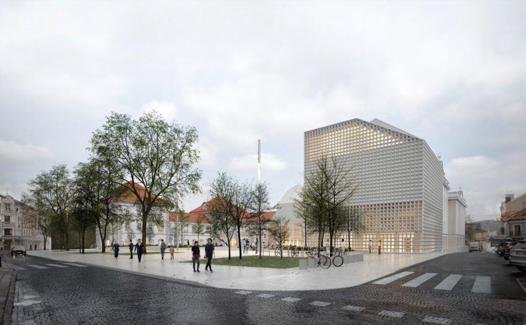 Radvilų rūmų rekonstrukcija (Vilniaus g. 24) - Museum - visualization