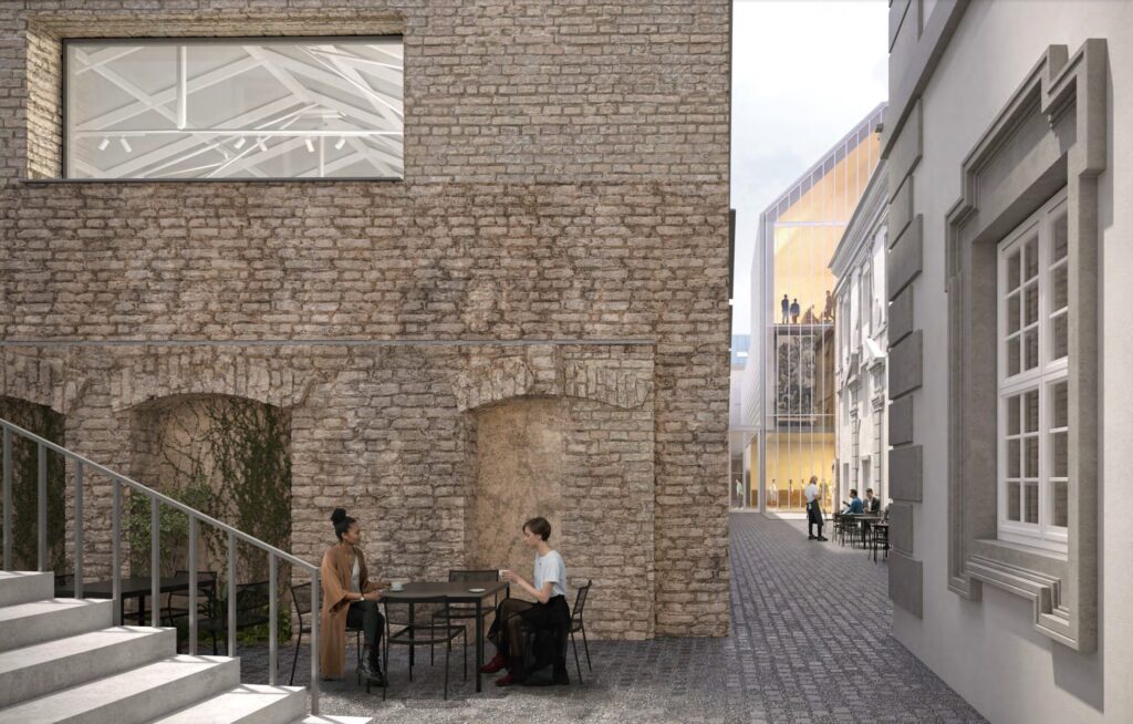 Radvilų rūmų rekonstrukcija (Vilniaus g. 24) - Museum - visualization