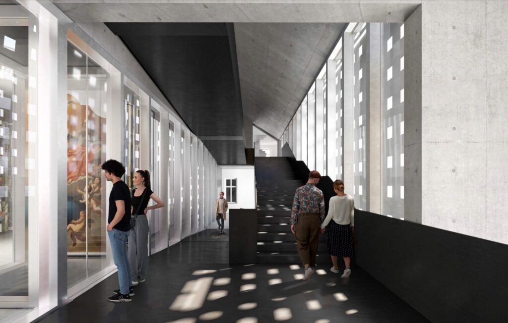 Radvilų rūmų rekonstrukcija (Vilniaus g. 24) - Museum - visualization