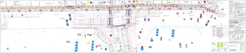 Krustojumu pārbūve Skanstes ielā - 1. kārtā - Skanstes un Zirņu ielas krustojuma pārbūve (Skanstes iela) - Road - visualization