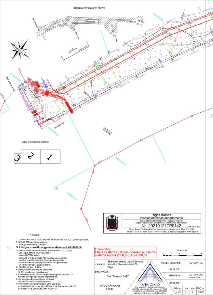 Krustojumu pārbūve Skanstes ielā - 1. kārtā - Skanstes un Zirņu ielas krustojuma pārbūve (Skanstes iela) - Road - visualization