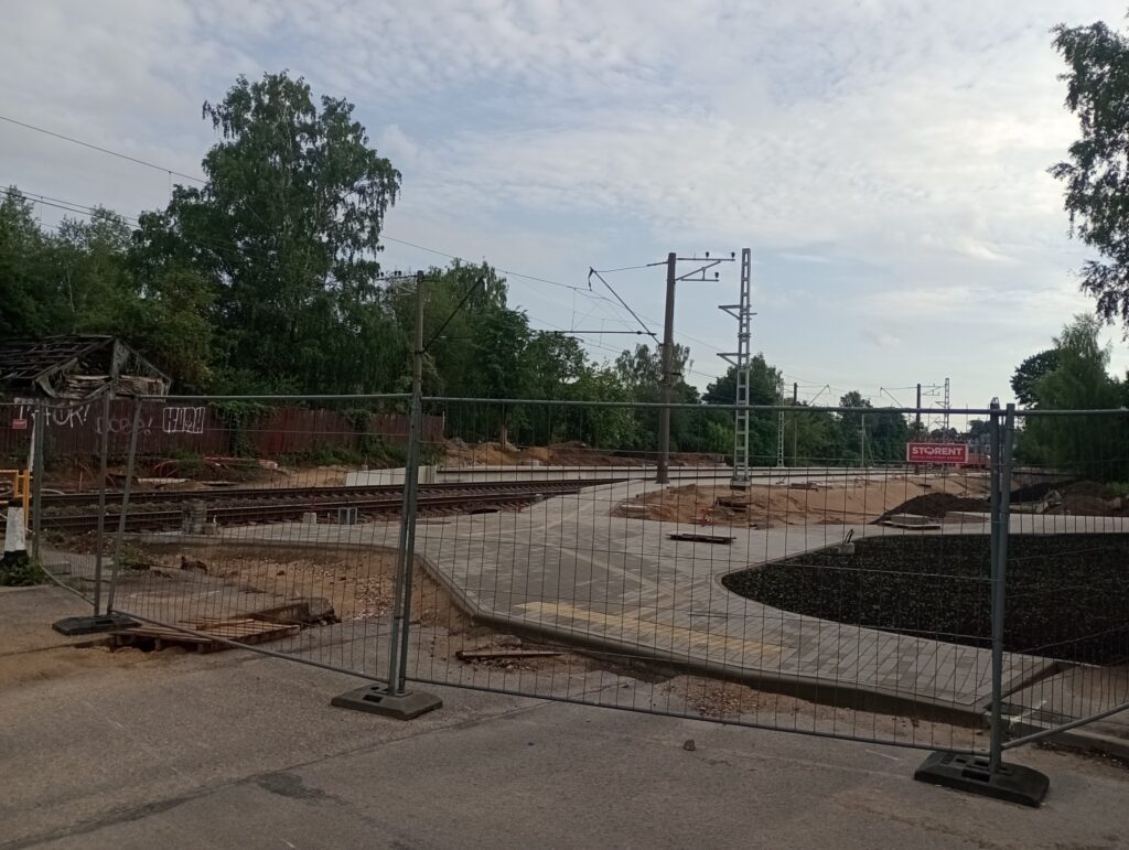 Stacijas "Atgāzene" modernizācija (Indriķa iela, Robežu iela) - Road - construction photos