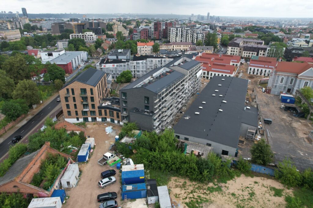 Algirdo promenada (Algirdo g. 48C) - Multi apartment - construction photos