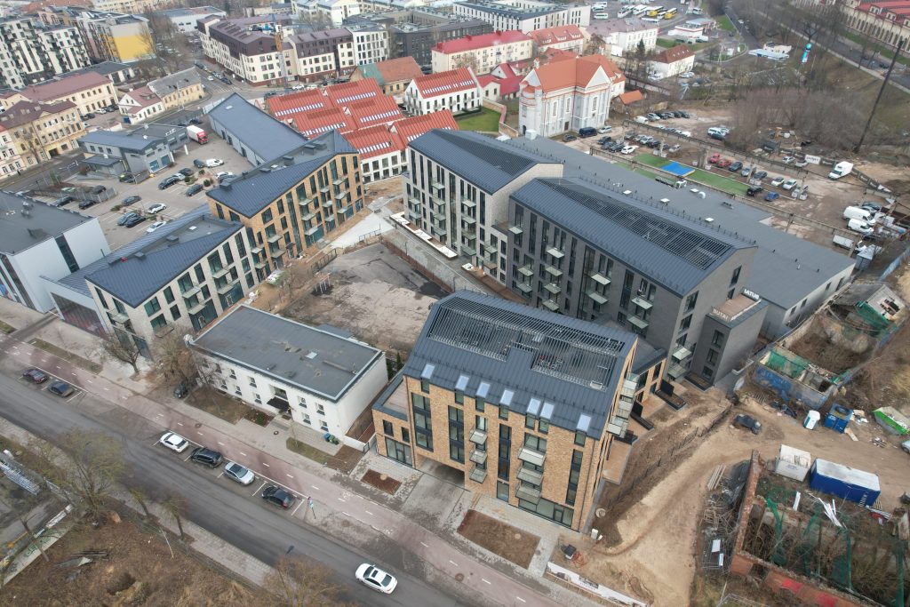 Algirdo promenada (Algirdo g. 48C) - Multi apartment - construction photos