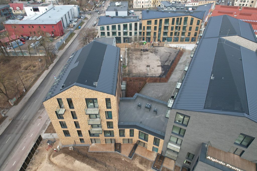 Algirdo promenada (Algirdo g. 48C) - Multi apartment - construction photos