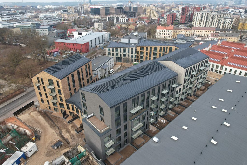 Algirdo promenada (Algirdo g. 48C) - Multi apartment - construction photos