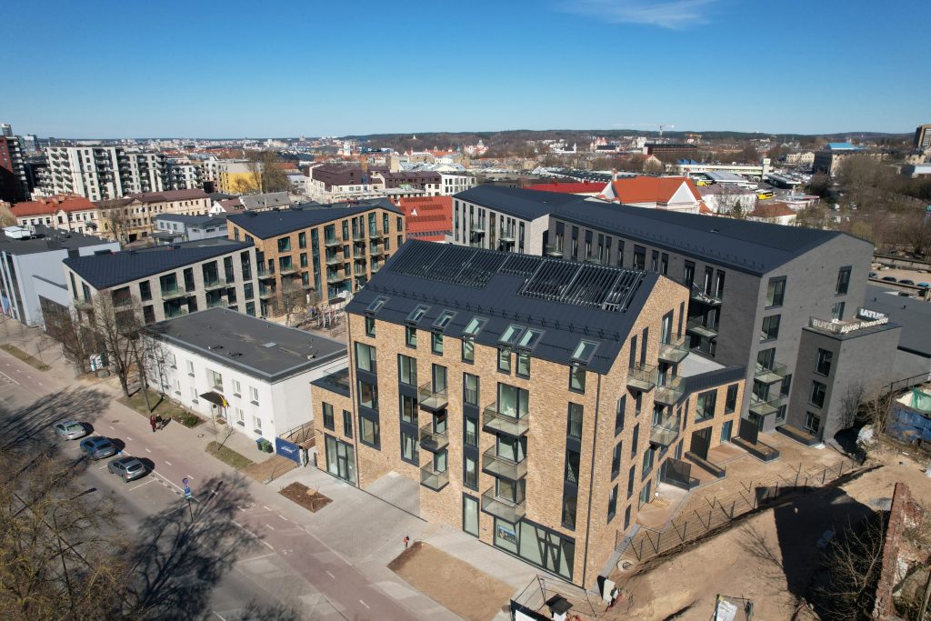 Algirdo promenada (Algirdo g. 48C) - Multi apartment - construction photos