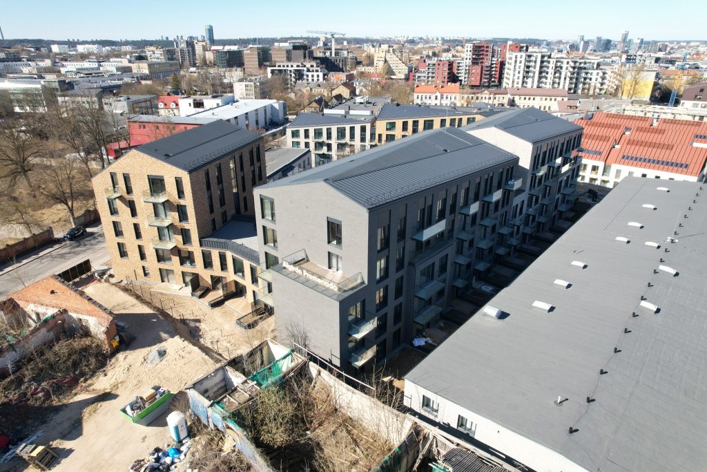 Algirdo promenada (Algirdo g. 48C) - Multi apartment - construction photos