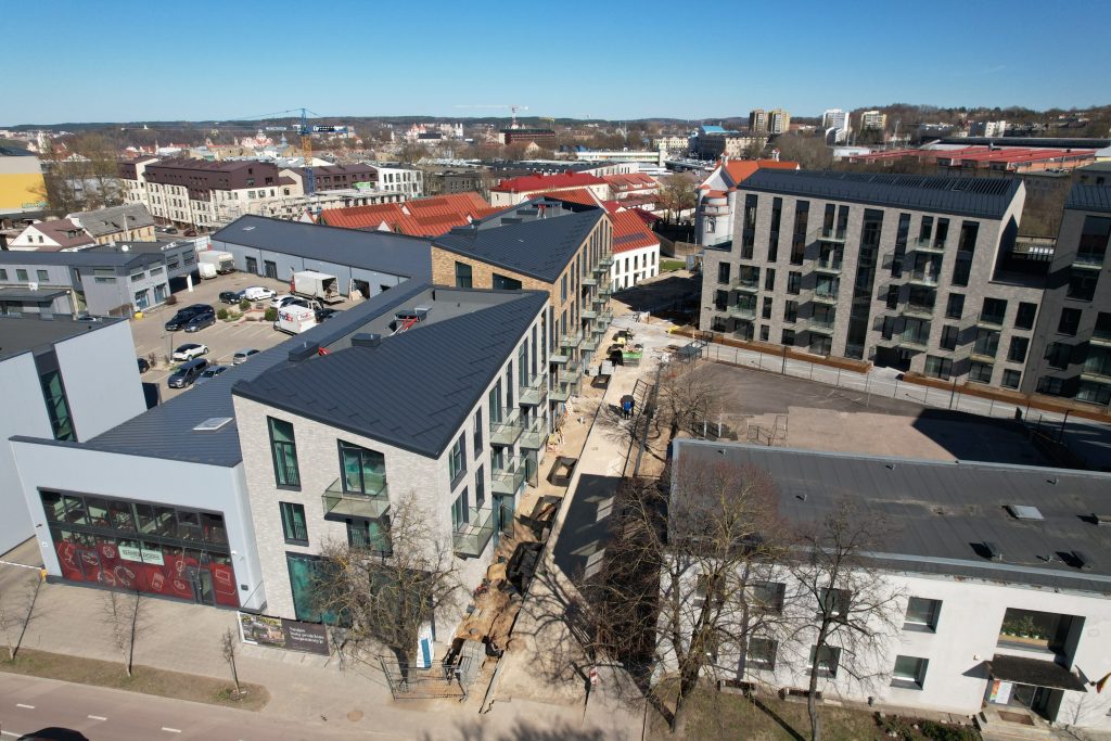 Algirdo promenada (Algirdo g. 48C) - Multi apartment - construction photos