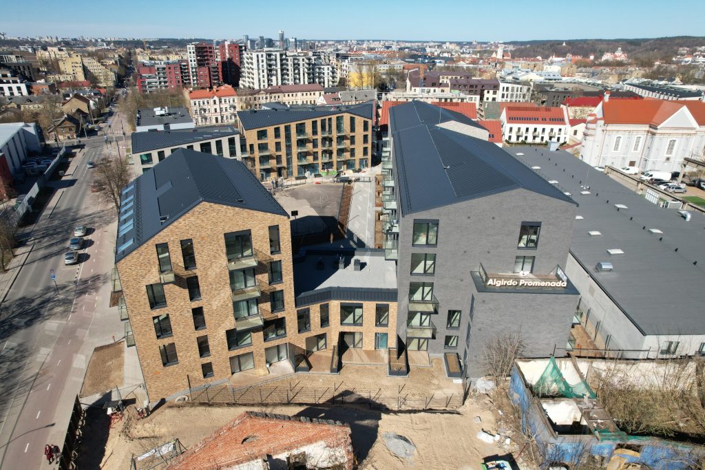 Algirdo promenada (Algirdo g. 48C) - Multi apartment - construction photos