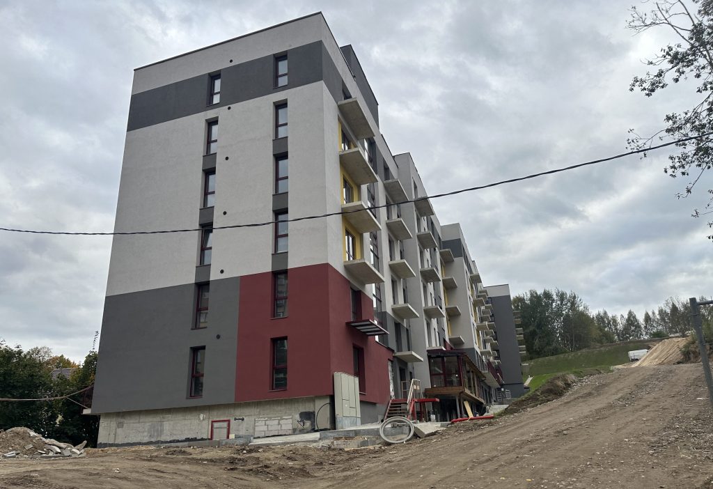 Monopolio namai (Kaminkelio g. 29) - Multi apartment - construction photos