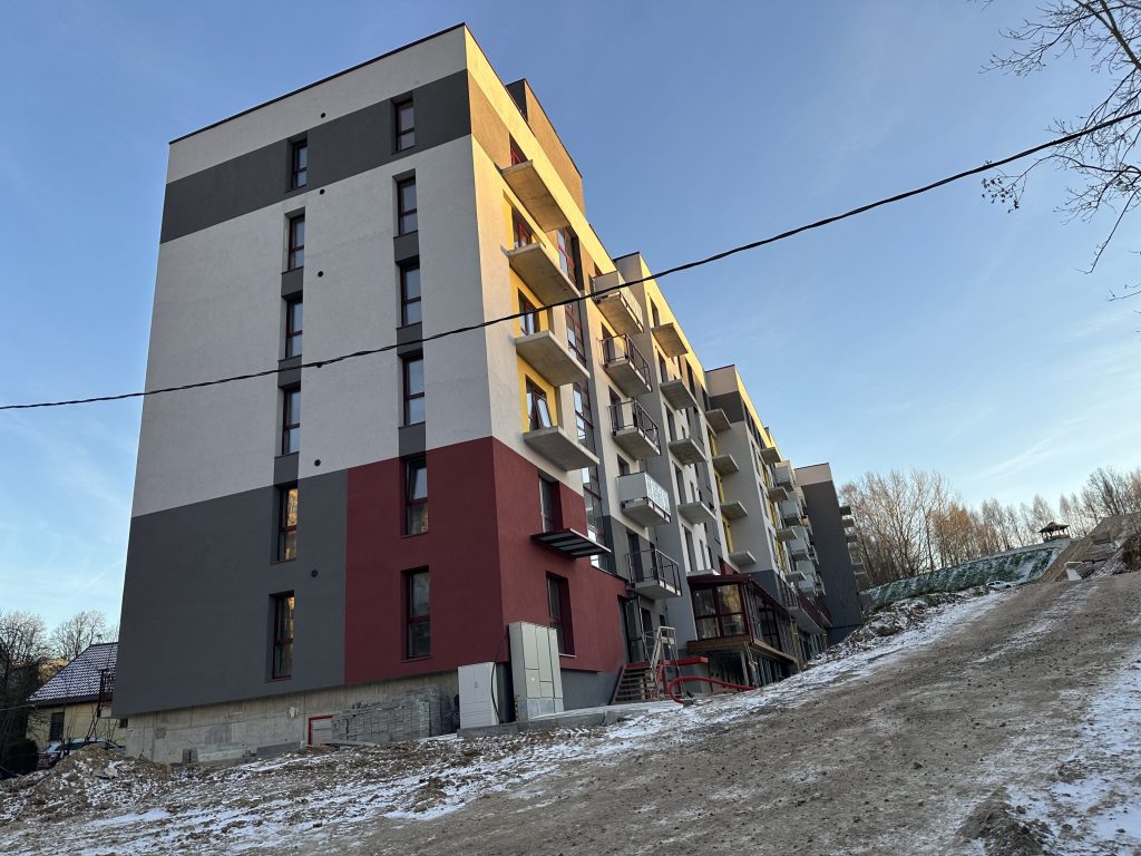 Monopolio namai (Kaminkelio g. 29) - Multi apartment - construction photos