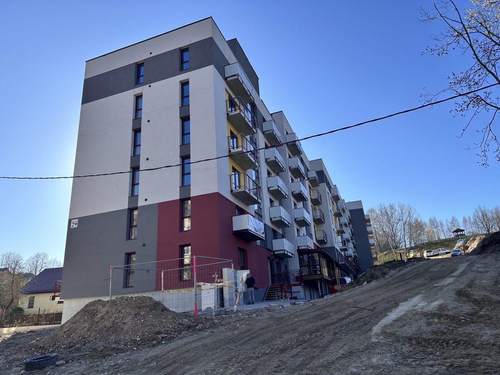 Monopolio namai (Kaminkelio g. 29) - Multi apartment - construction photos