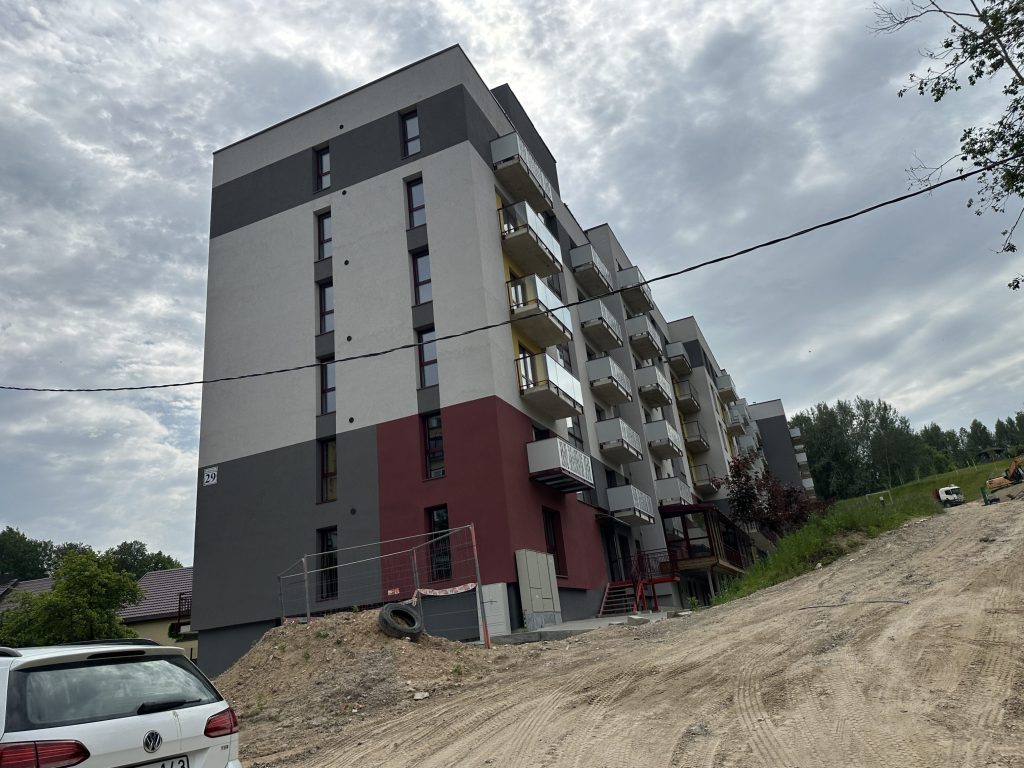 Monopolio namai (Kaminkelio g. 29) - Multi apartment - construction photos