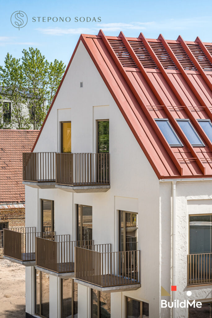 Stepono sodas (A, B, C, D) 1 etapas (Panerių g. 12) - Multi apartment - construction photos