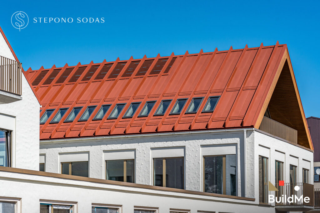 Stepono sodas (A, B, C, D) 1 etapas (Panerių g. 12) - Multi apartment - construction photos