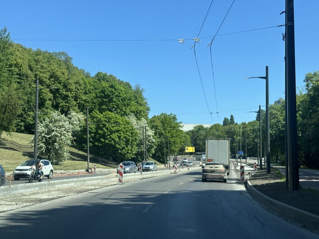 Tunelio g. rekonstrukcija (Tunelio g.) - Iela - būvdarbu attēli