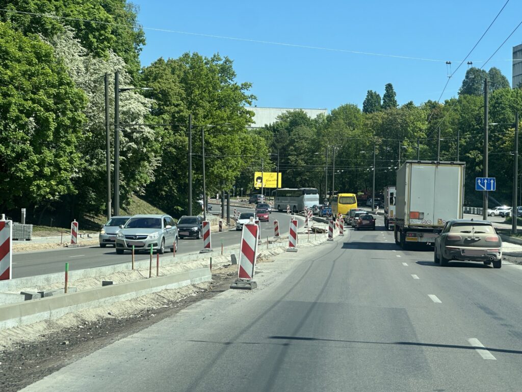 Tunelio g. rekonstrukcija (Tunelio g.) - Iela - būvdarbu attēli