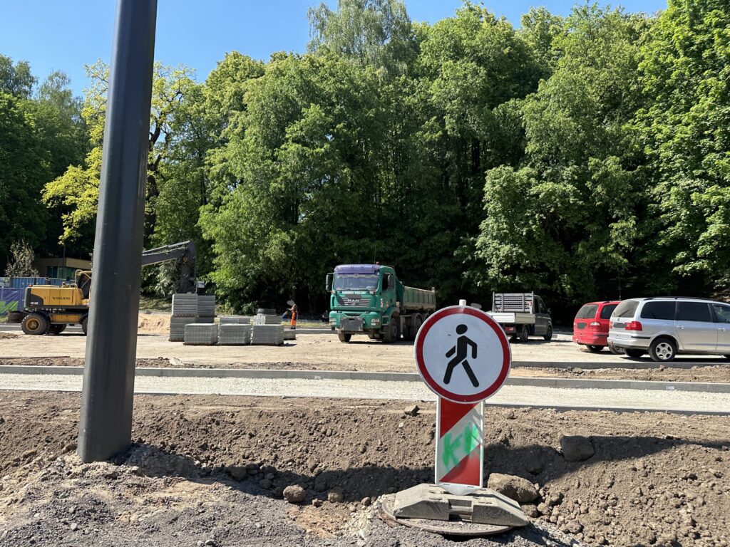 Tunelio g. rekonstrukcija (Tunelio g.) - Iela - būvdarbu attēli