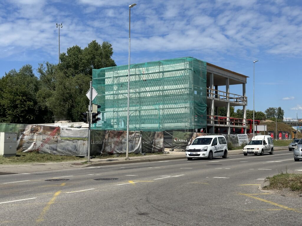 Liepų g. 73 (Liepų g. 73) - Office center - construction photos