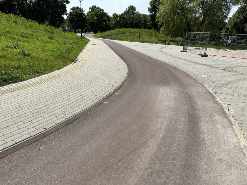 Neringos skveras (Šilutės pl.) - Square - construction photos