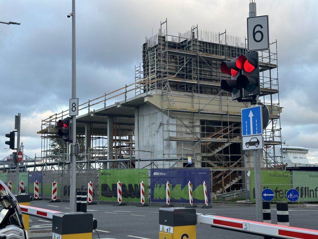Smiltynės perkėlos terminalas ir pirsas (Nemuno g. 8) - Port / Harbour - construction photos