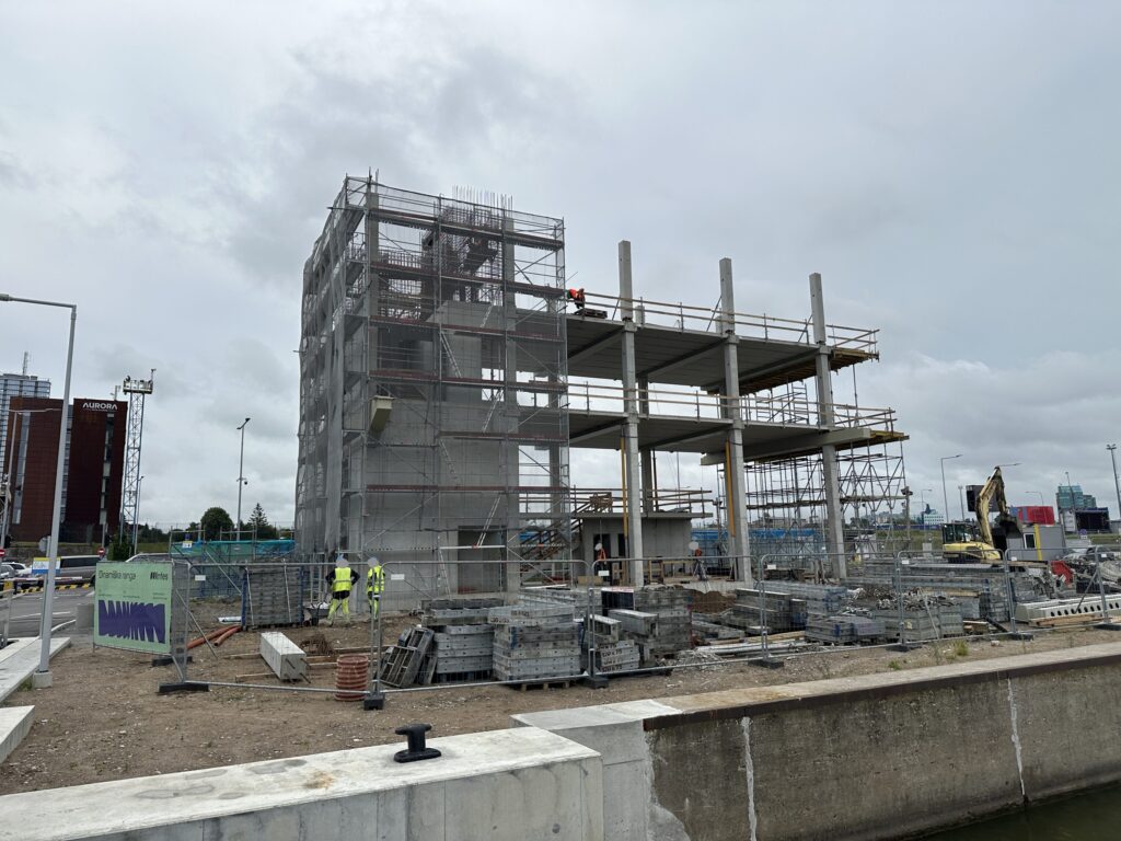 Smiltynės perkėlos terminalas ir pirsas (Nemuno g. 8) - Port / Harbour - construction photos