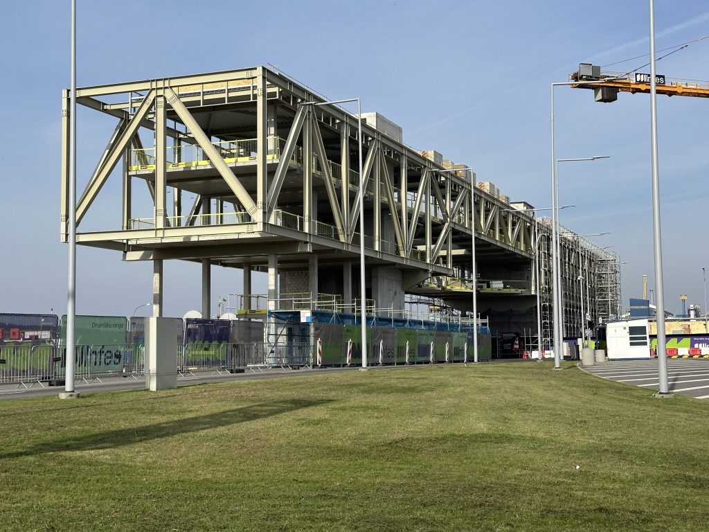 Smiltynės perkėlos terminalas ir pirsas (Nemuno g. 8) - Port / Harbour - construction photos