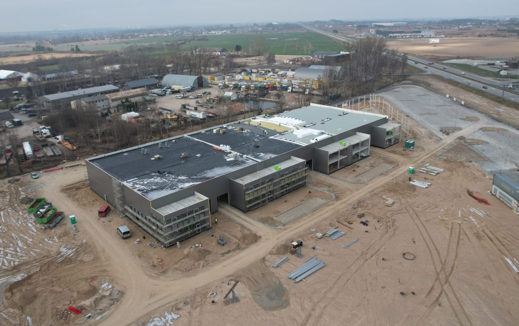 Jūros Miestas (Tilžės g. 145) - Business park, Other commercial, Stock office / Flex space - construction photos