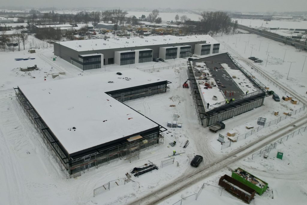 Jūros Miestas (Tilžės g. 145) - Business park, Other commercial, Stock office / Flex space - construction photos