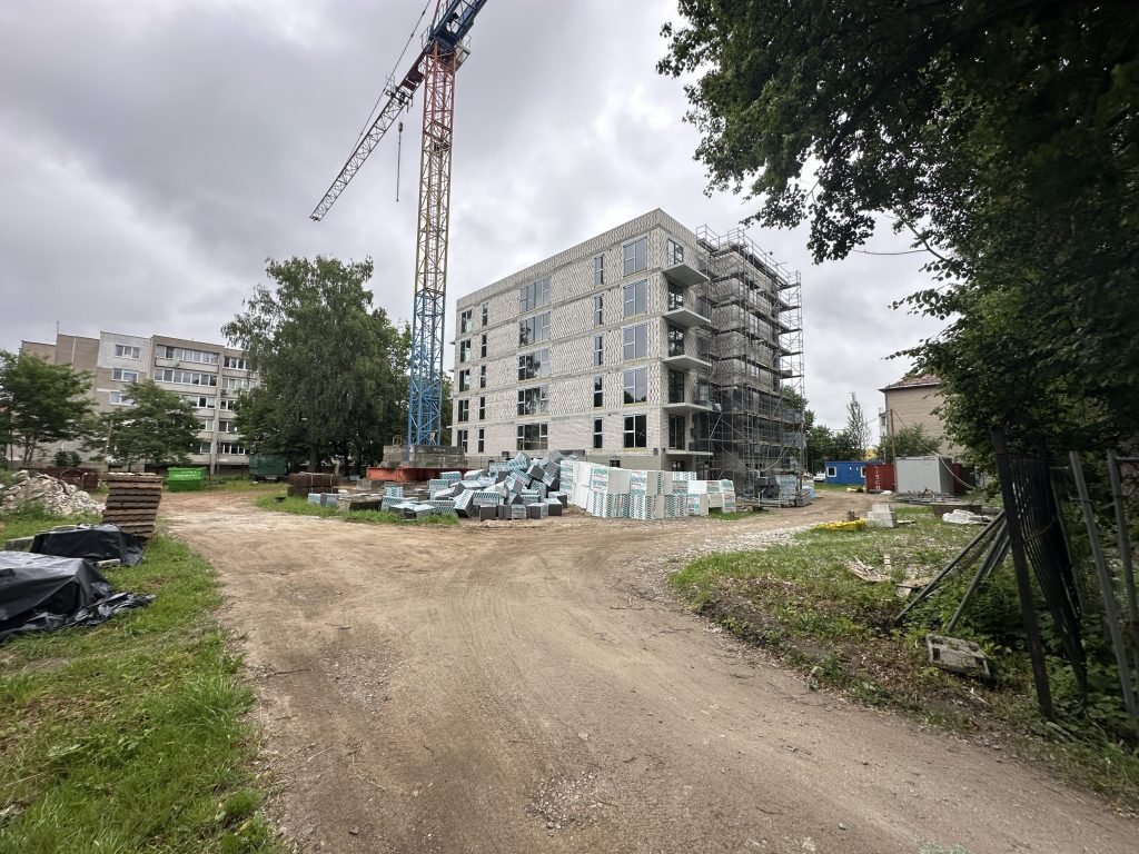 Žalgirio g. 13A (Žalgirio g. 13A) - Multi apartment - construction photos