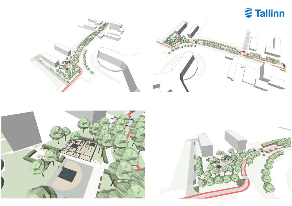 Värvi tänav (Kõrgepinge tn – Laki tn) (Värvi tn) - Iela - vizualizācija