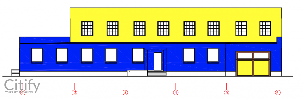 Klaipėdos Ernesto Galvanausko profesinio mokymo centras (Baltijos pr. 18A) - Zinātnes centrs - vizualizācija