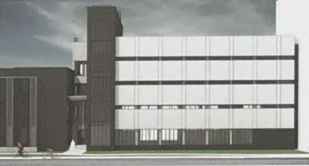 E.Gulbja laboratorijas ēkas pārbūve (Brīvības gatve 366) - Ligoninė - vizualizacija