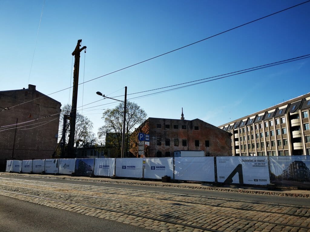 Elijas nami (Elijas iela 26, Latgales iela 31, 33, 35) - Multi apartment - construction photos