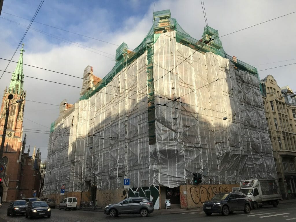 Brīvības iela 55 (Brīvības iela 55) - Administracinis - statybų nuotraukos