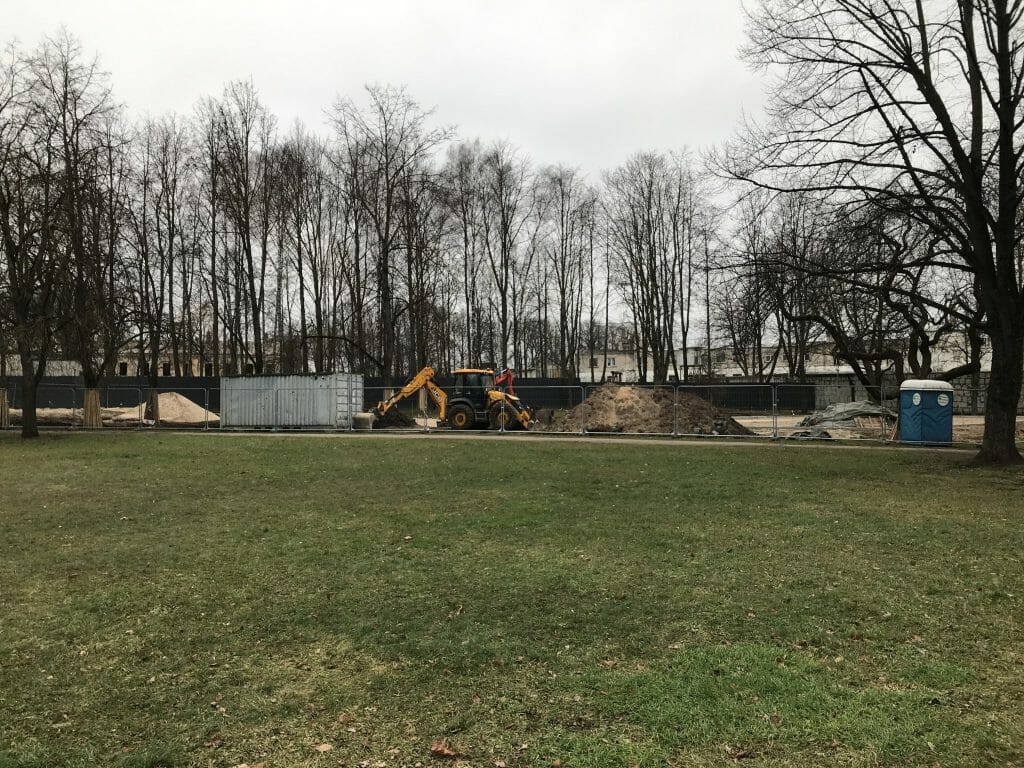 Multifunkcionāls sporta laukums Brasā (Laktas iela b/n) - Park - construction photos