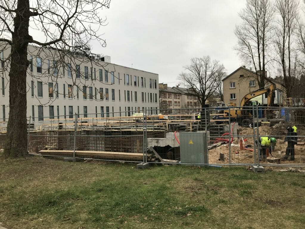 E.Gulbja laboratorijas ēkas pārbūve (Brīvības gatve 366) - Ligoninė - statybų nuotraukos