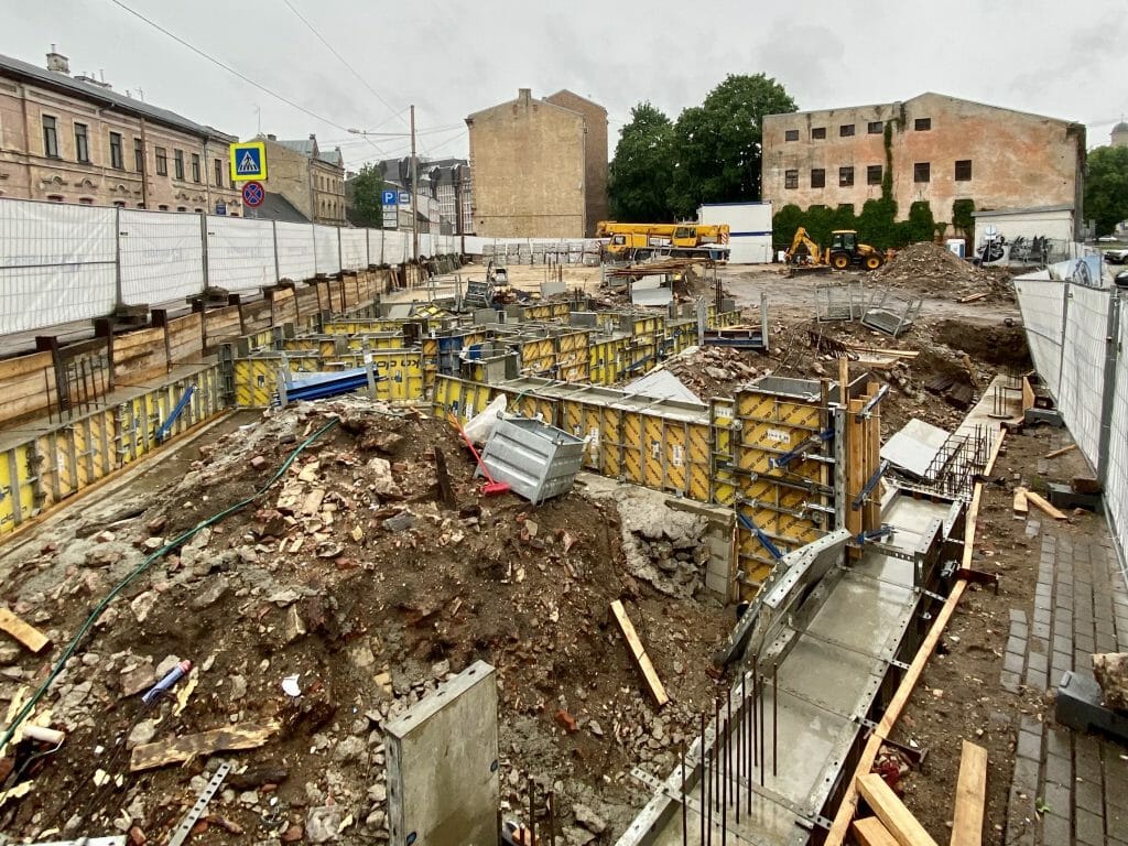 Elijas nami (Elijas iela 26, Latgales iela 31, 33, 35) - Multi apartment - construction photos