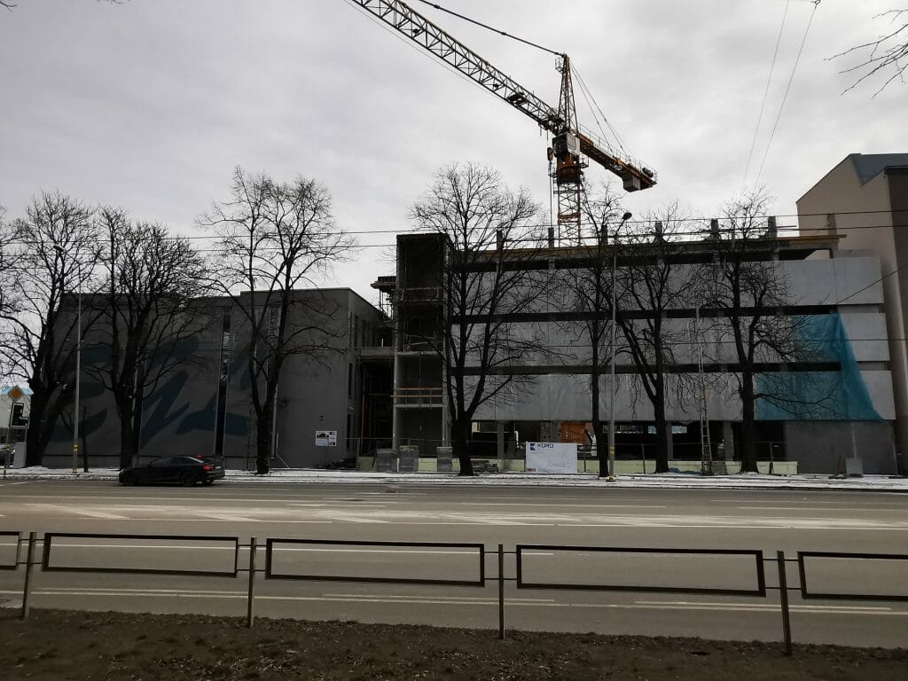 E.Gulbja laboratorijas ēkas pārbūve (Brīvības gatve 366) - Ligoninė - statybų nuotraukos