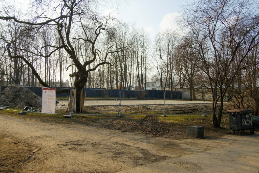 Multifunkcionāls sporta laukums Brasā (Laktas iela b/n) - Park - construction photos