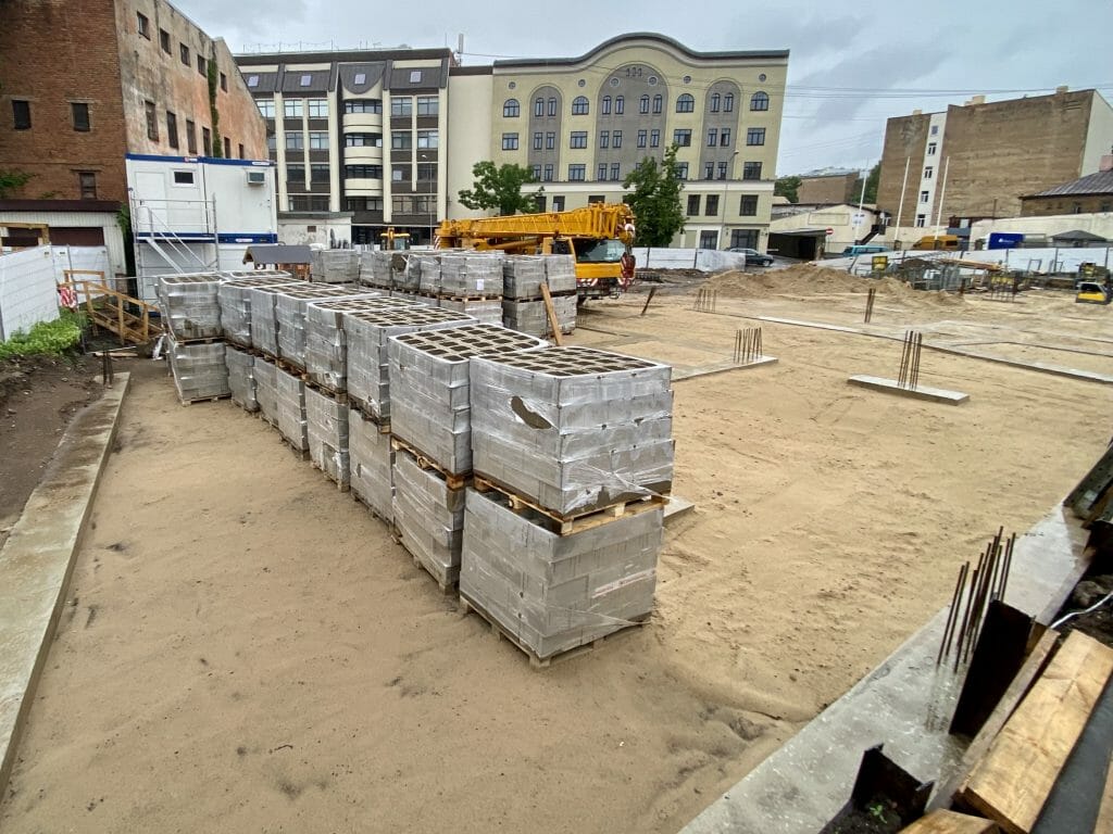 Elijas nami (Elijas iela 26, Latgales iela 31, 33, 35) - Multi apartment - construction photos