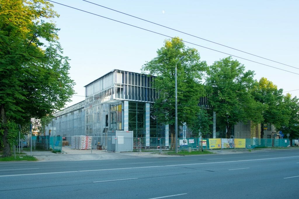 Lidl Brīvības gatve (Brīvības gatve 254) - Food store - construction photos